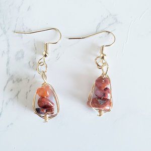 So Unique Gold Earrings